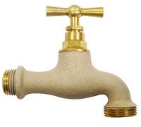 Boutté 0182916 Robinet Laiton de Couleur-Entrée 15 x 21 Nez 20 x 27, Beige Sable