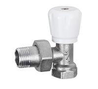 BOUTTE - Robinet radiateur équerre manuel 12 x 17 (Filetage M.20x27)