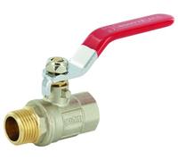 BOUTTE - VANNE 1/4 TOUR mâle-femelle à manette droite (MF20X27)