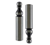BOUVET - TB INDUSTRIE AKA60115 Paire Cache-fiche Rustique n°16 Bros pour Exacta Ø16 H.80mm Fer noir-CF-16-A-EX16-5