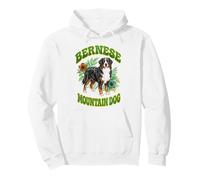 Bouvier Bernois - Aquarelle Florale bohémienne - pour Amoureux des Chiens Sweat à Capuche