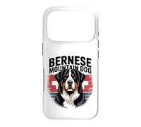 Bouvier Bernois avec Drapeau Suisse - Vintage Berner Coque pour iPhone 17 Pro