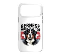 Bouvier Bernois avec Drapeau Suisse - Vintage Berner Coque pour iPhone 17 Pro Max