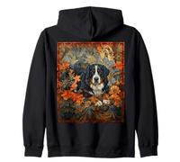 Bouvier Bernois Berner Oberland Floral Art Sweat à Capuche