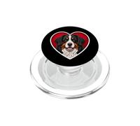 Bouvier Bernois cœur Bernois PopSockets PopGrip pour MagSafe