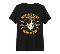 Bouvier Bernois Maman Berner Sennenhund T-Shirt Haut de Gamme