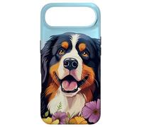 Bouvier Bernois Mignon dans Le Jardin de Fleurs de Printemps Chiot Coque pour iPhone Air