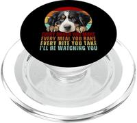 Bouvier Bernois ou Maman bernaise Papa I'll be Watching You PopSockets PopGrip pour MagSafe