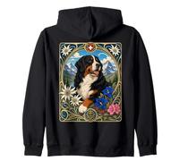Bouvier Bernois Vintage Berner dans Les Alpes Sweat à Capuche