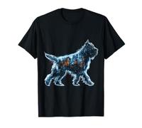 Bouvier-des-Flandres Chien Portrait Architecture Oeuvre d'art T-Shirt