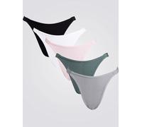 Boux Avenue Amiee Rib High Leg Thong 5 Pack