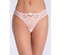Boux Avenue Boux Avenue Avery Sheer Floral Print Embroidery Sheer Tanga Briefs