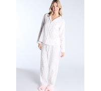 Boux Avenue Boux Avenue White Ditsy Floral Long Pyjamas Set