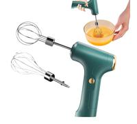 Bouxage Main - Fouet Électrique, Batteur Réglable | Outil De Cuisson De Cuisine 3 Vitesses, Mélangeur Alimentaire En Acier Inoxydable Pour Les Œufs De Pâte Crème Au Beurre Desserts Pâtres Patries