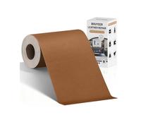 BOUYEER Simili Cuir Autocollant, 40x210 CM Cuir Autocollant, Set de Réparation en Cuir Synthétique Écologique & Sans Odeur, Pour Réparation Canapé/Sièges Auto/Sacs/Rénovation, Brun clair