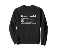 Bouzouki Hellas Luth Rembetiko Lexique Définition Sweatshirt