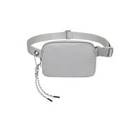 Bovagu Crossbody, Long Strap Crossbody Bag, Anti Theft Crossbody Bag for Women Men Travel Hiking Running,Outdoors Hands-Free Wallets Waist Pack Phone Bag(Gray)