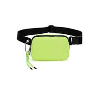 Bovagu Crossbody, Long Strap Crossbody Bag, Anti Theft Crossbody Bag for Women Men Travel Hiking Running,Outdoors Hands-Free Wallets Waist Pack Phone Bag(Fluorescent Green)