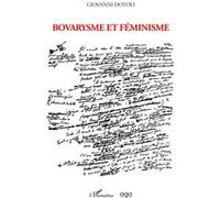 Bovarysme et féminisme Giovanni Dotoli (Auteur)