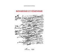 Giovanni Dotoli – Bovarysme et féminisme – Essai – Broché