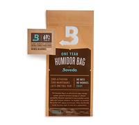 Boveda pour cigares | petit sac humidificateur | sachet Boveda régulateur d'humidité dans les 2 sens à 69% d'HR inclus | rangement pour 3 à 5 cigares | 1 article