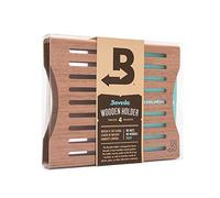 Boveda pour cigares | support pour sachets Boveda en bois pour caves à cigares | pour quatre (4) Boveda taille 60 (vendus séparément) | kits d'installation à aimant et à Velcro® inclus | 1 article