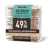 Boveda pour la musique | Régulateur d'humidité à 49% HR | Taille 70 pour instruments en bois à frettes et à archet | Prévient les craquelures et déformations | Pochette refermable de 20 sachets