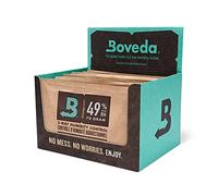 Boveda pour la musique | régulateur d'humidité dans les 2 sens à 49 % d'HR | recharge à insérer dans une poche en tissu | taille 70 pour les instruments en bois à frettes et à archet | évite les craquelures et les déformations | présentoir en carton de 12 sachets