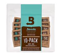 Boveda pour le stockage d'herbes | régulateur d'humidité dans les 2 sens à 58% d'HR | taille 4 pour maximum 15 g de fleurs | empêche la perte des terpènes | 10 sachets
