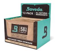 Boveda pour le stockage d'herbes | régulateur d'humidité dans les 2 sens à 58% d'HR | taille 67 pour maximum 450 g de fleurs | empêche la perte des terpènes | 12 sachets