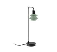 Bover Drop M/50 Tischleuchte, verre vert / clair, avec variateur