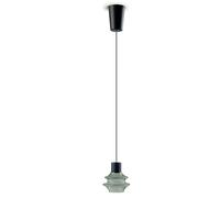 Bover Drop S/01L Pendelleuchte, verre vert / clair