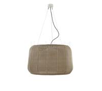 Bover Fora Suspension LED beige - 90 cm Ce luminaire comporte des modules à LED prémontés de classes énergétiques A A