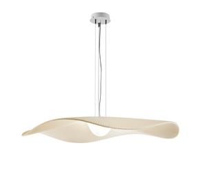 Bover Mediterrània S/105/01 Pendelleuchte, abat-jour de couleur crème