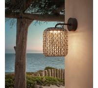 Bover Nans A/02 Outdoor Fassadenleuchte, brun