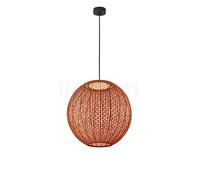 Bover Nans Sphere Suspension LED rouge - 60 cm Ce luminaire comporte des modules à LED prémontés de classes énergétiques A A++, A+, A