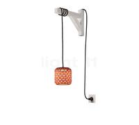 Bover Nans Suspension LED avec fiche rouge - 17 cm Ce luminaire comporte des modules à LED prémontés de classes énergétiques A A++, A+, A
