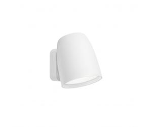 Bover Nut A/01 Outdoor Fassadenleuchte, blanc, Push Button