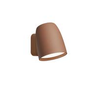 Bover Nut A/01 Outdoor Fassadenleuchte, terre cuite, Push Button