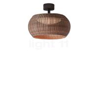 Bover Perris Plafonnier LED marron Ce luminaire comporte des modules à LED prémontés de classes énergétiques A A++, A+, A