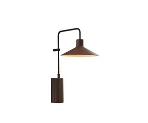 Bover Platet A/01 Outdoor Fassadenleuchte, abat-jour brun