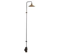 Bover Platet A/06 Wandleuchte, abat-jour laiton antique, bord de fuite dimmable