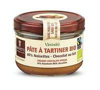 Bovetti Chocolats - Pâte à tartiner chocolat au lait noisettes 350g - unité