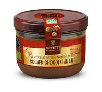 BOVETTI-Pâtes à tartiner-noisettes/chocolat au lait rocher Bovetti - 200 g