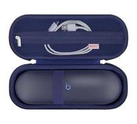 BOVKE Boîtier de Transport Dur pour Beats Pill Haut-Parleur Bluetooth Portable, Porte-étui de Voyage Protecteur avec Doublure en Velours et Poche en Maille pour Les Nouveaux Accessoires Beats, Noir