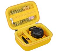 BOVKE Etui de Voyage pour Kodak PIXPRO WPZ2 Appareil Photo numérique résistant aux Chocs Robuste, WPZ2 sous-Marin vidéo Vlogging Sac de Stockage de caméra avec Poche en Maille pour câbles, Jaune
