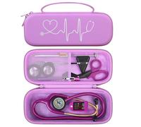 BOVKE Étui pour stéthoscope 3M Littmann Classic III, Lightweight II S.E, MDF Acoustica Deluxe Stethoscopes, Lavande