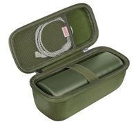 BOVKE Housse Compatible Roam 2 Portable étanche Bluetooth sans Fil Haut - Parleur, Roam 2 Bluetooth Haut - Parleur Stand avec câble de Charge Accessoires Mesh Pocket, Vert