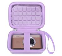 BOVKE Voyage Étui pour Kodak Pixpro C1 - Appareil Photo Numérique Ultra-Compact, étui Compact pour Appareil Photo Compact PIXPRO C1 avec Poche en Filet pour Secteur et Câbles, Violet