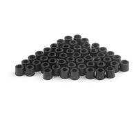 BOVUXKJH 50 Joints Toriques pour Vannes de Climatisation, Kit de Joints Toriques pour Appareils électroménagers, Outil de Réparation pour Lave-Linge, Joint D, Noir